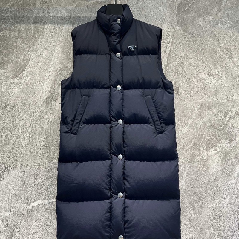 Prada Long Down Vest